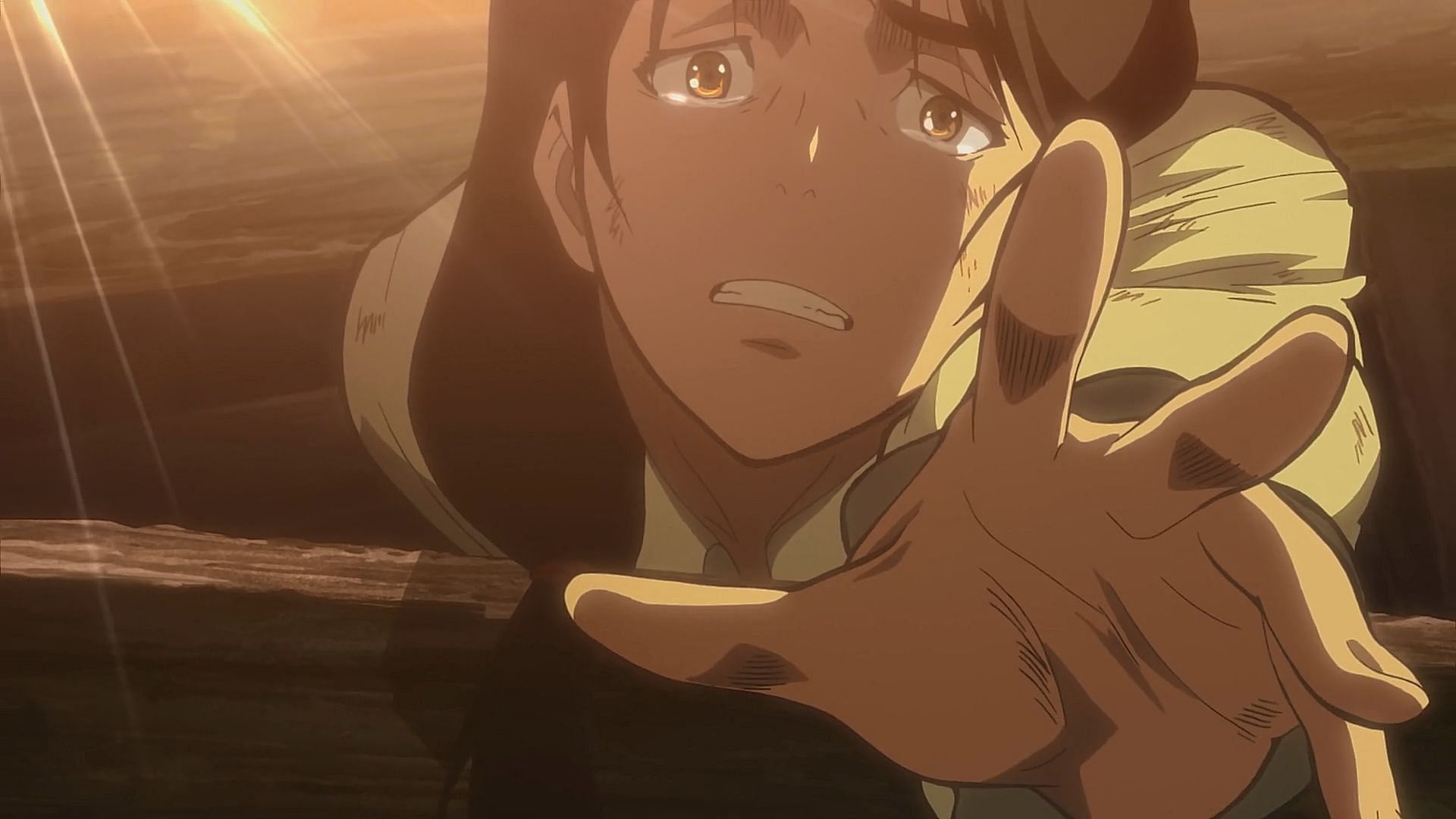 Carla Yeager in the Attack on Titan anime (Image via Attack on Titan/Kodansha/Wit Studio)