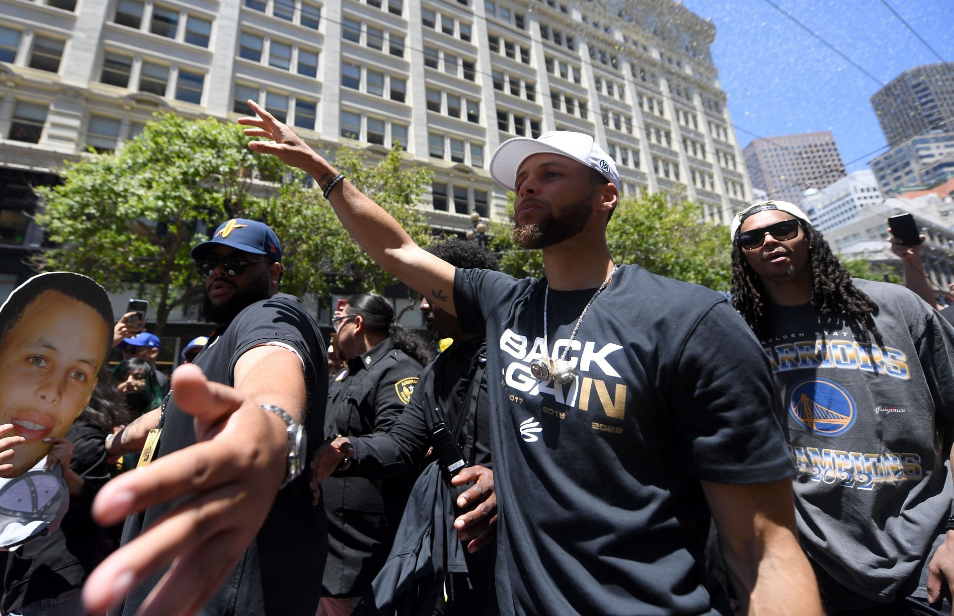 Warriors Victory Parade made NBA news for more reasons than one