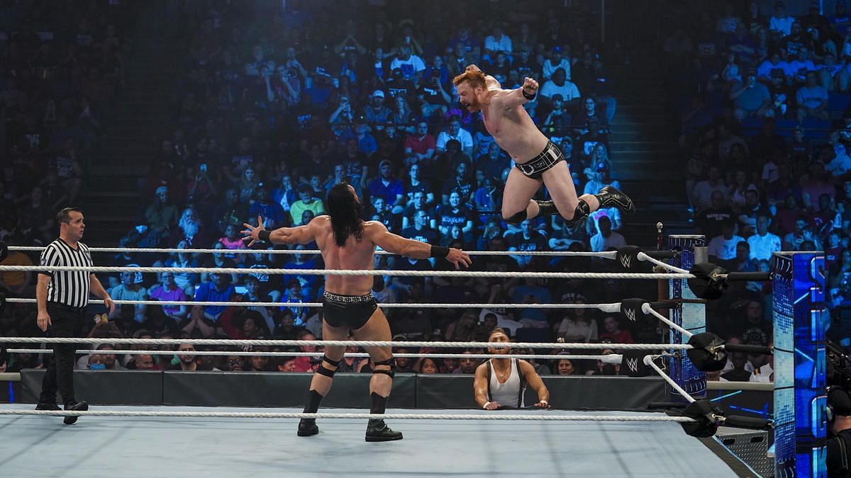 Sheamus fought against Drew McIntyre on WWE SmackDown.