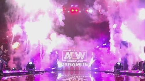 Dynamite featured a special stage design as they made their California debut