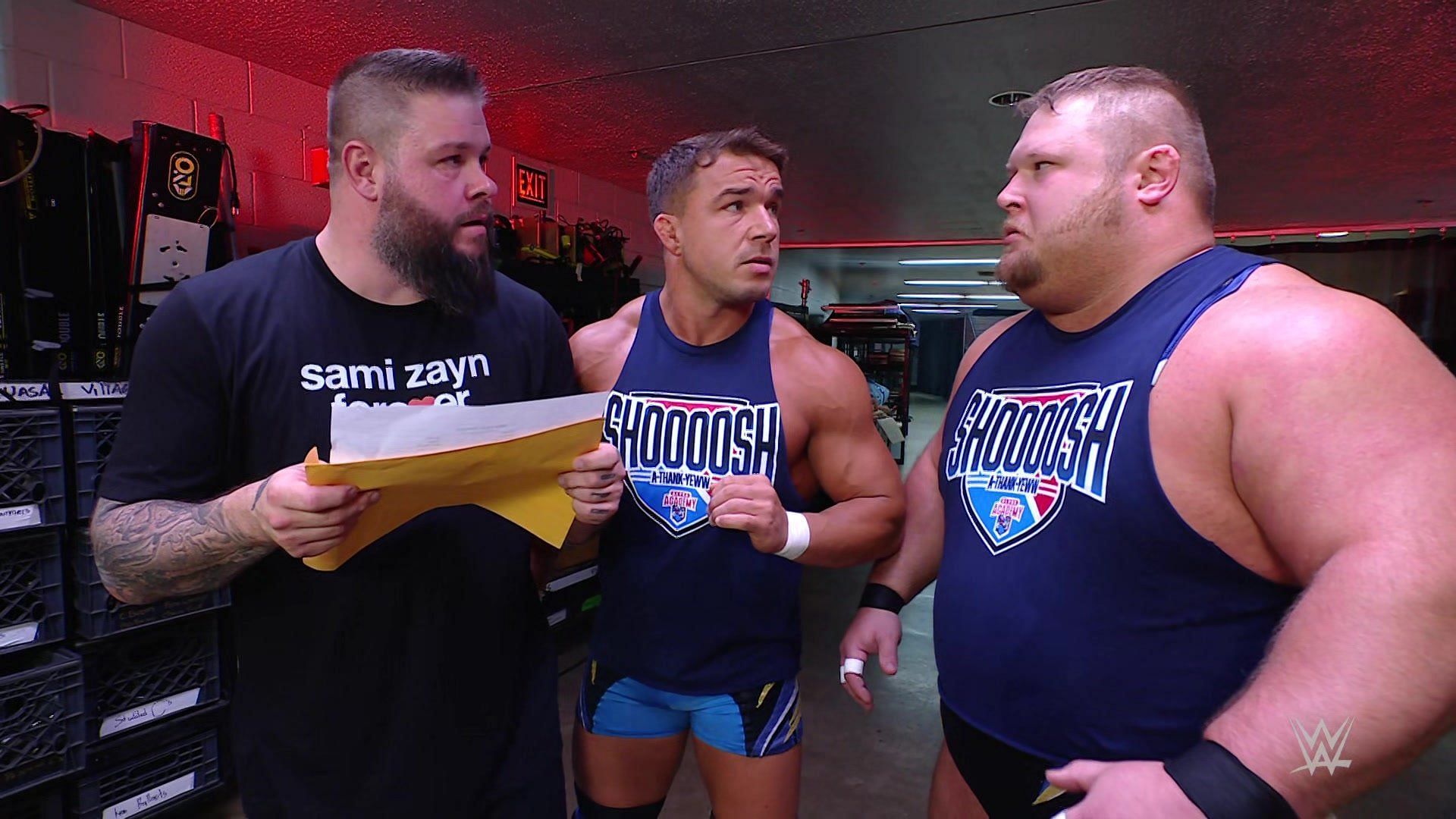 Kevin Owens and Alpha Academy