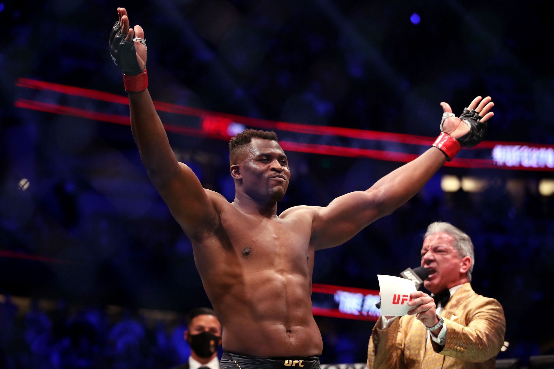 UFC 270: Ngannou v Gane: UFC heavyweight champion Francis Ngannou (Image courtesy of Getty)