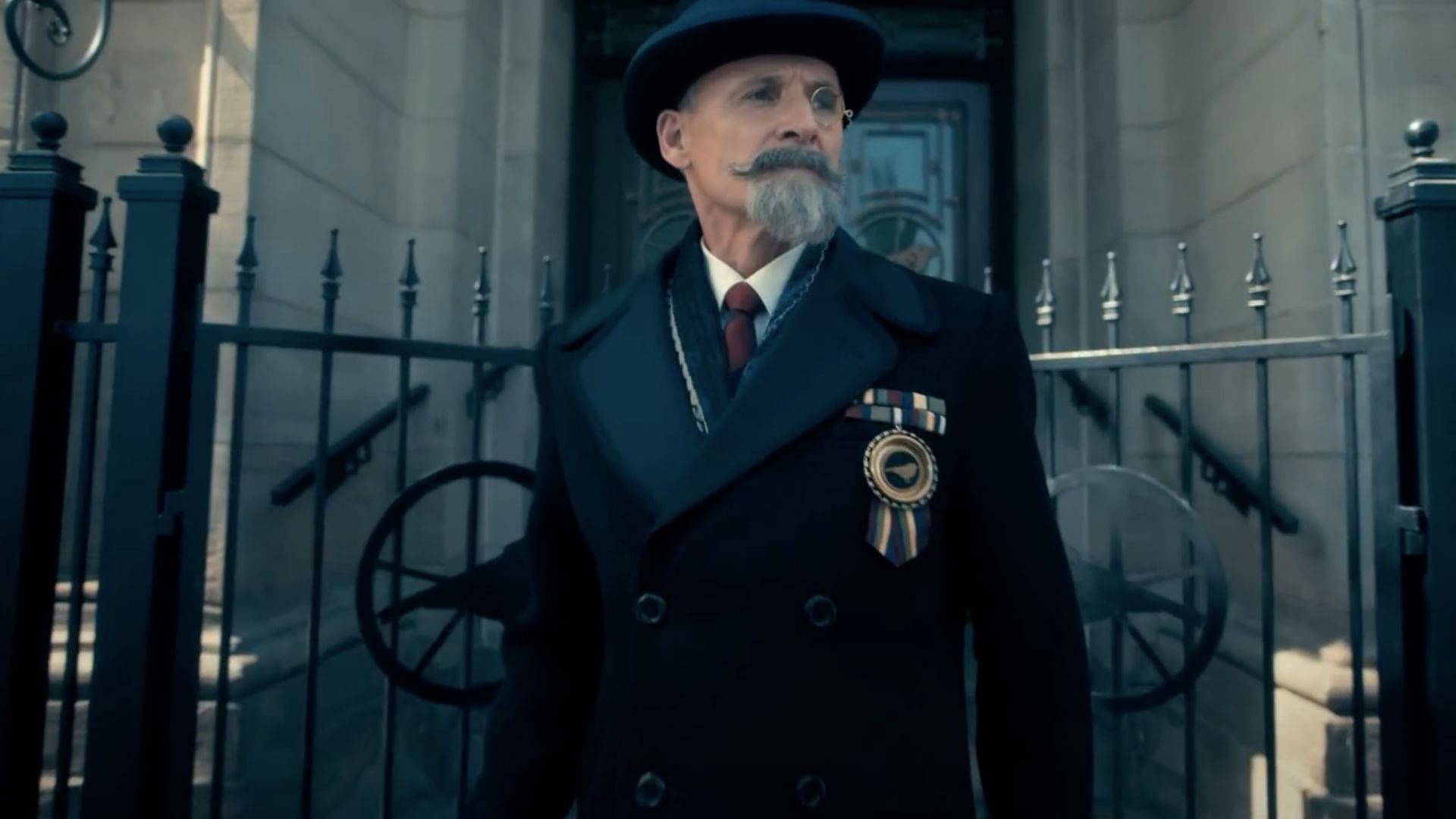 Colm Feore as Sir Reginald Hargreeves in The Umbrella Academy Season 3 (Image via Netflix/YouTube)