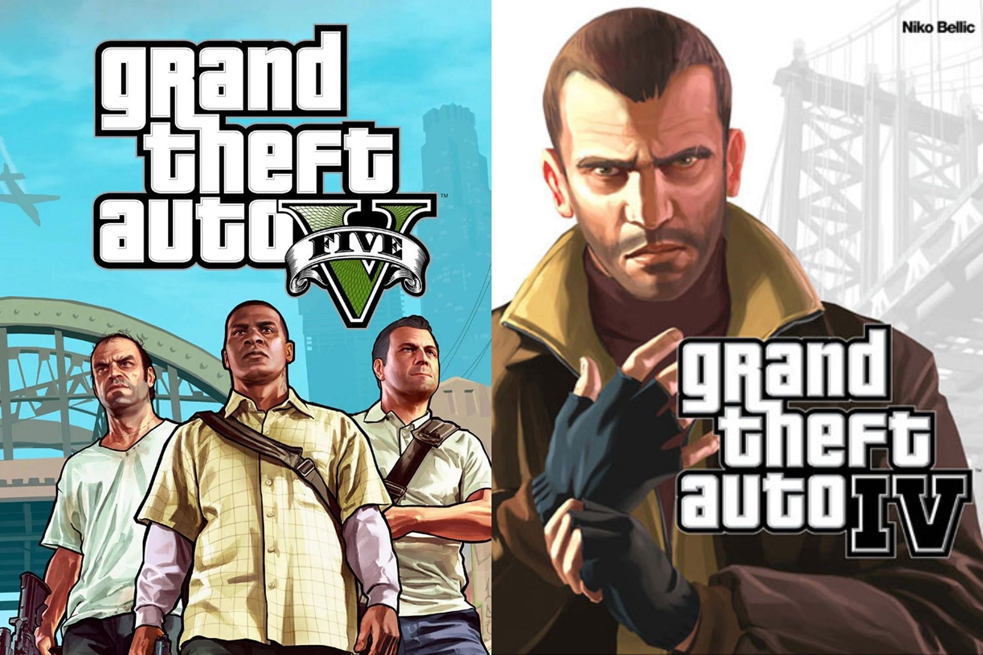 Niko Bellic (GTA IV) vs. Trevor Phillips (GTA V)