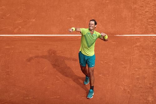 Rafael Nadal at the 2022 French Open - Day Fifteen