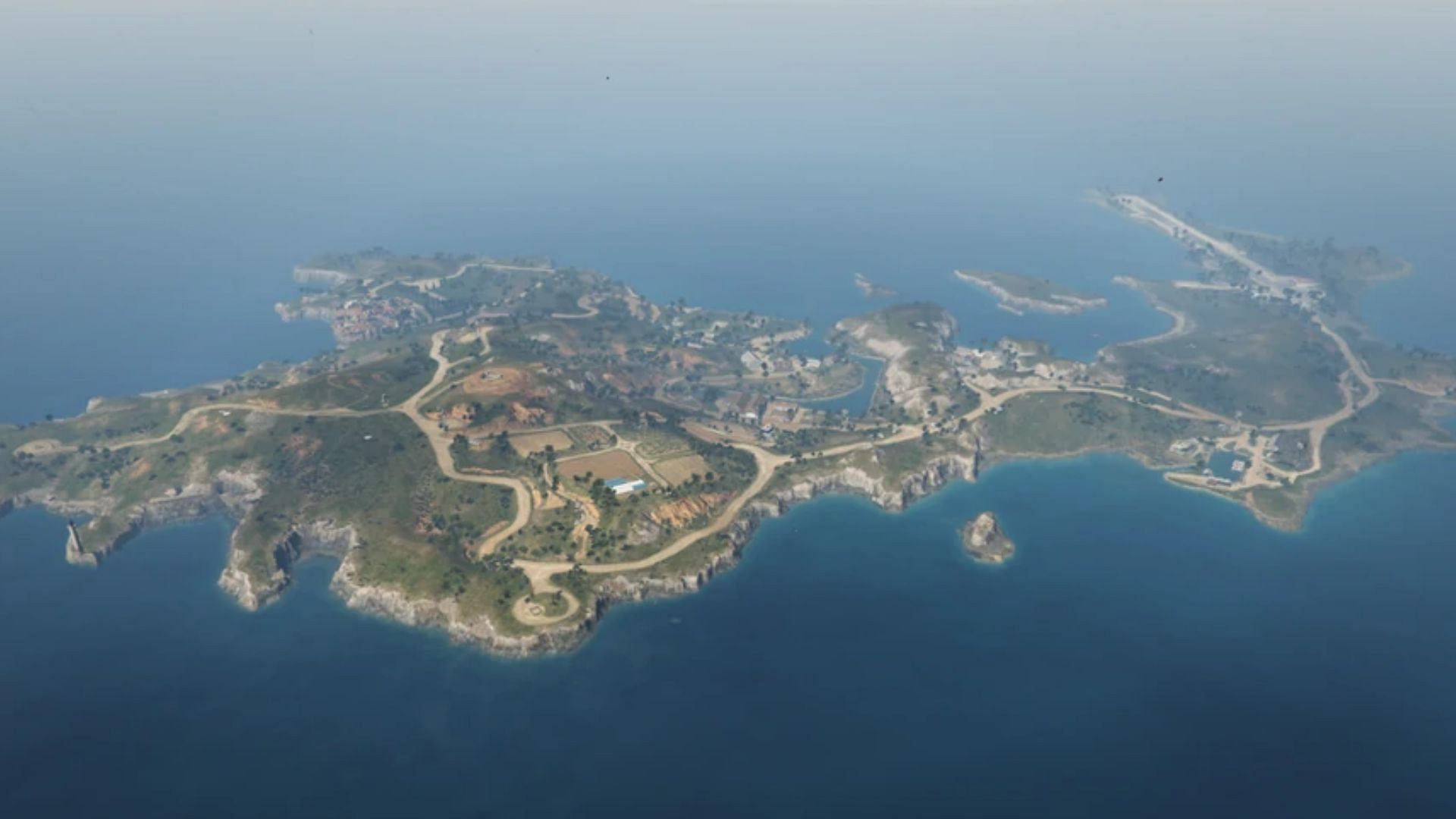 This cartel comes from South America, which has been seldom seen in the franchise, with this image showing off Cayo Perico (Image via Rockstar Games)