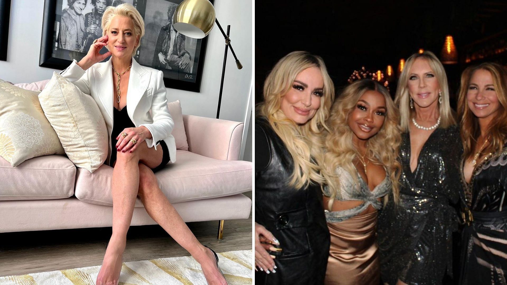 Real Housewives Ultimate Girls Trip Ex-Wives Club cast is set to create drama on June 23 (Image via Instagram/ dorindamedley,officialtaylorarmstrong)