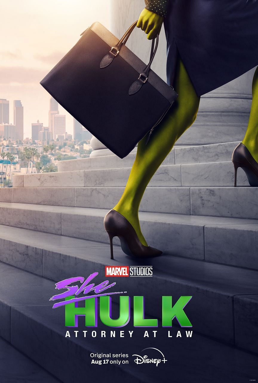 She Hulk: Attorney at Law premieres on Disney+ on August 17, 2022 (Image via Marvel Studios)