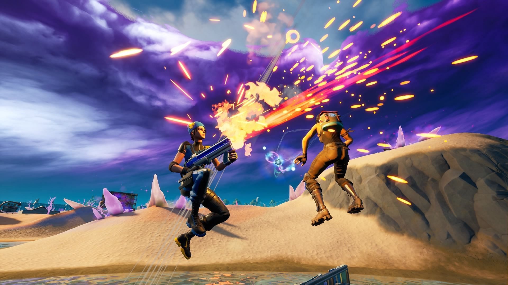 Death by shotgun is a tragic way to die in Fortnite (Image via Twitter/Leomon_Squall)