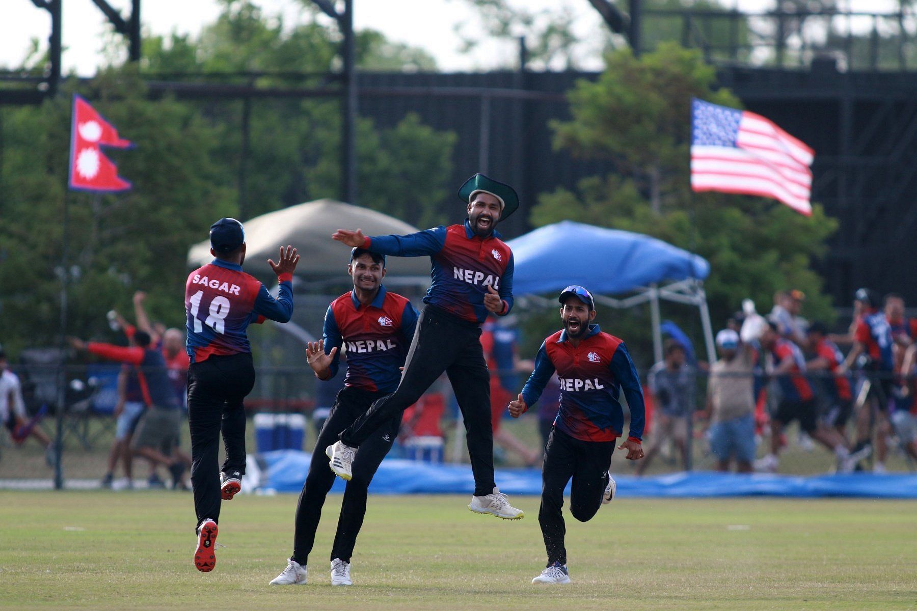 नेपाल की टीम ने जबरदस्त प्रदर्शन किया (Photo Credit - Nepal Cricket)