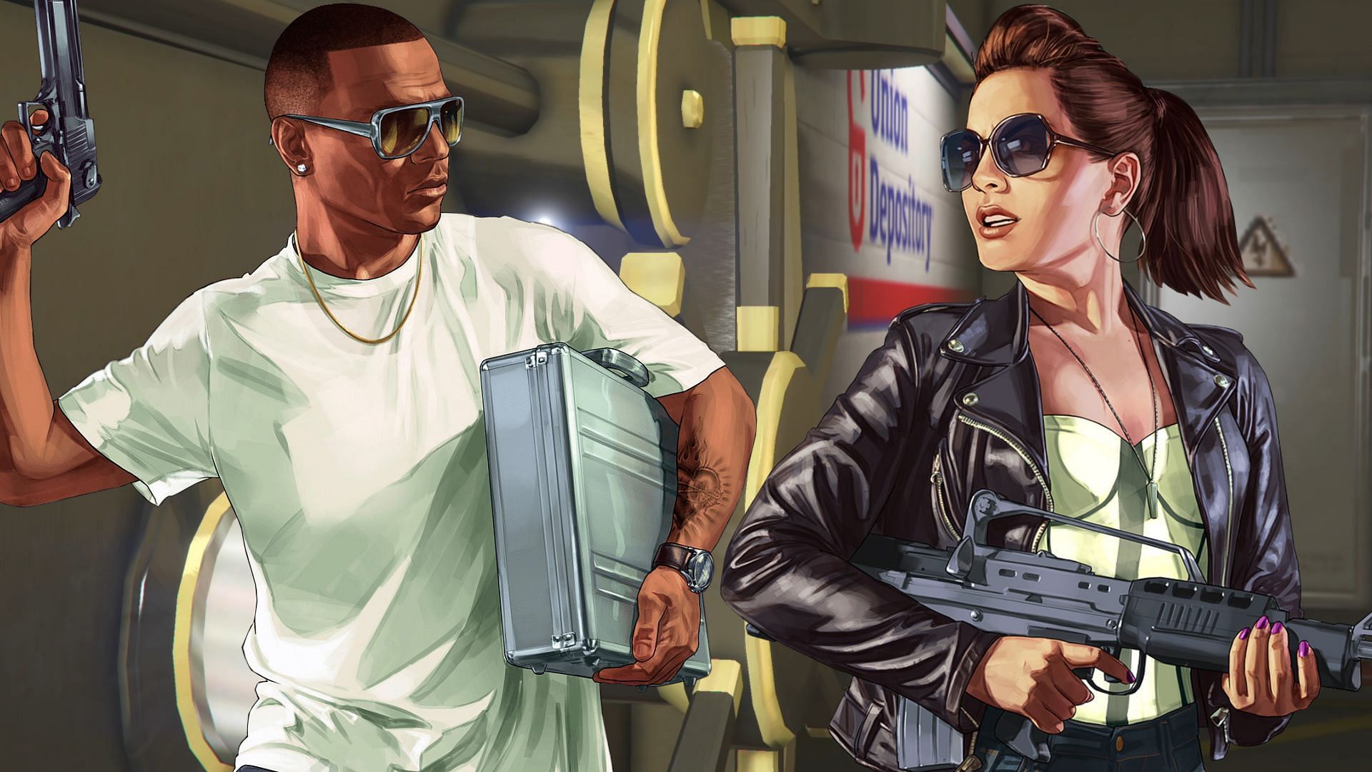The Union Depository Contract pays more than any other Robbery Contract in GTA Online (Image via Rockstar Games)
