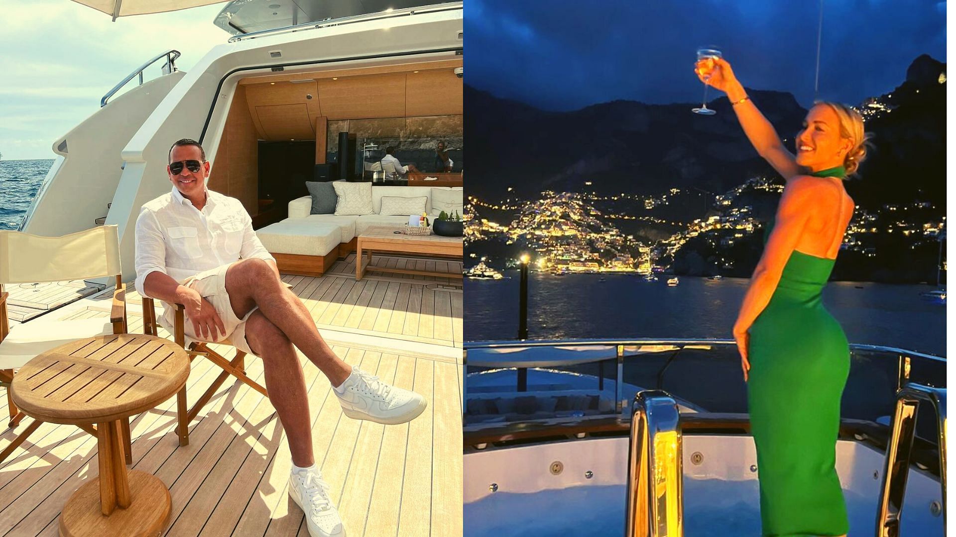 Alex Rodriguez Vacations on Italian Island of Capri with New