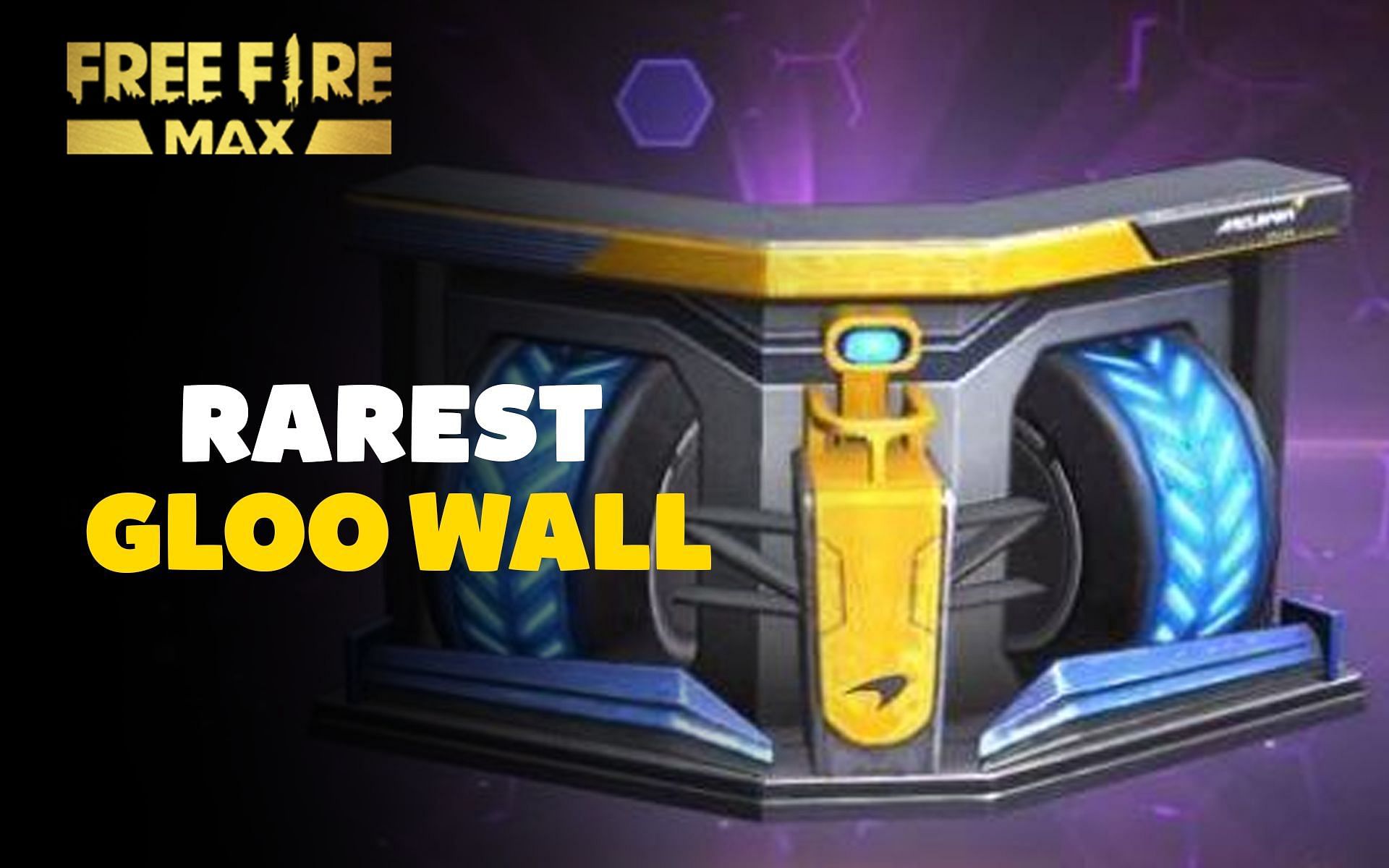 Gloo wall skins come in all shapes and sizes in Free Fire MAX (Image via Sportskeeda)