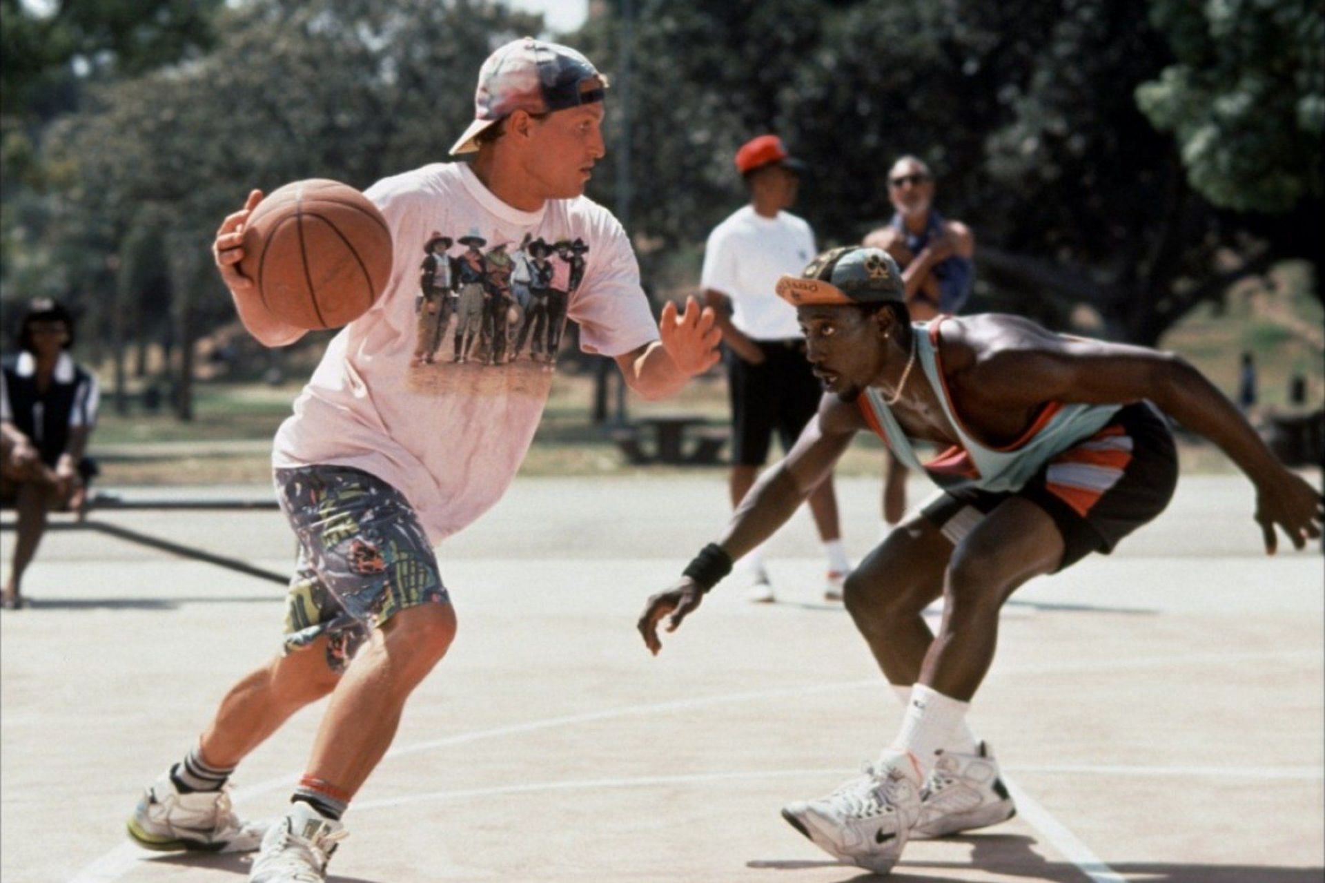 A still from White Men Can&#039;t Jump (Image via Colombia pictures)
