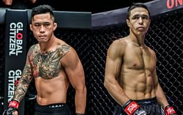 "AUSTRALIA STAND THE EFF UP!" - Martin Nguyen supports combat compatriot Reece McLaren after ONE 158 win
