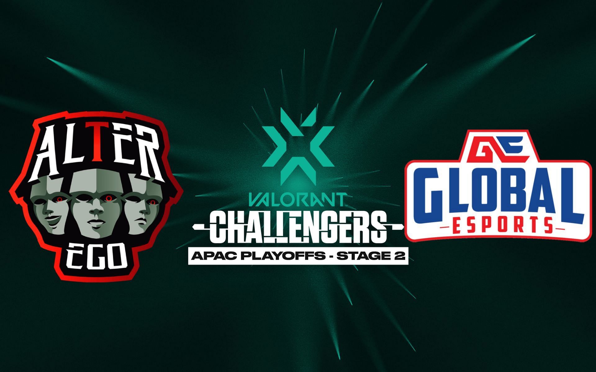Alter Ego vs Global Esports at VCT 2022 Stage 2 APAC Challengers Group Stage (Image via Sportskeeda)