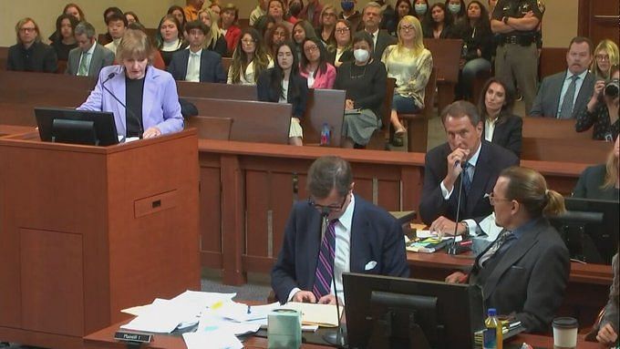 WATCH: Court TV accuses Johnny Depp of #39 threatening #39 Amber Heard #39 s WATCH: Court TV accuses Johnny Depp of #39 threatening #39 Amber Heard #39 s