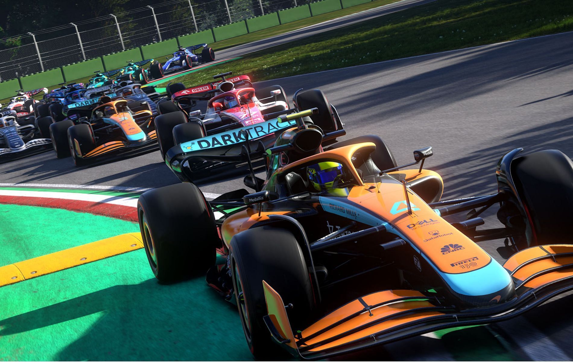 All the Icons listed in the F1 22 game (Image via Codemasters)
