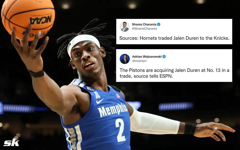 The confusing Jalen Duren trade created peak chaos on NBA Draft night 