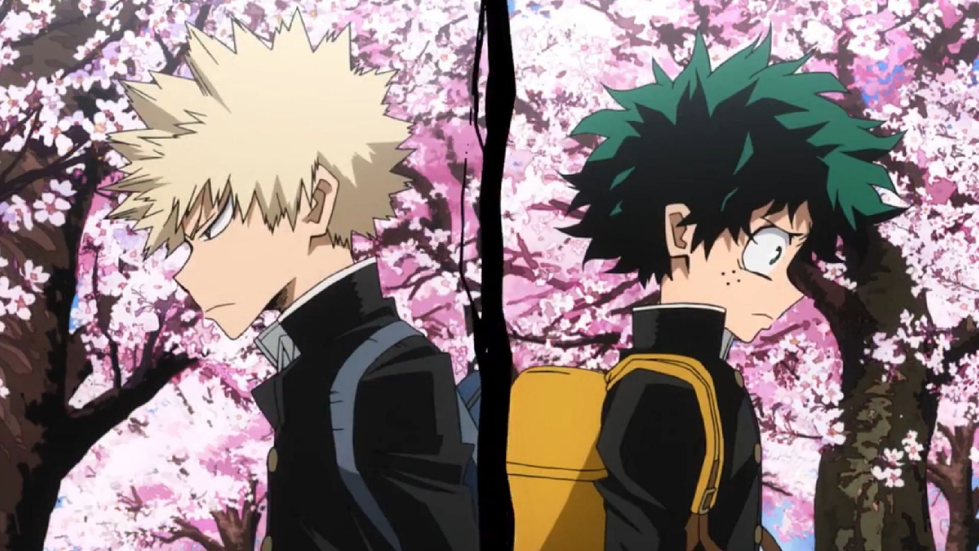 Two of the most popular My Hero Academia characters (Image via Bones)