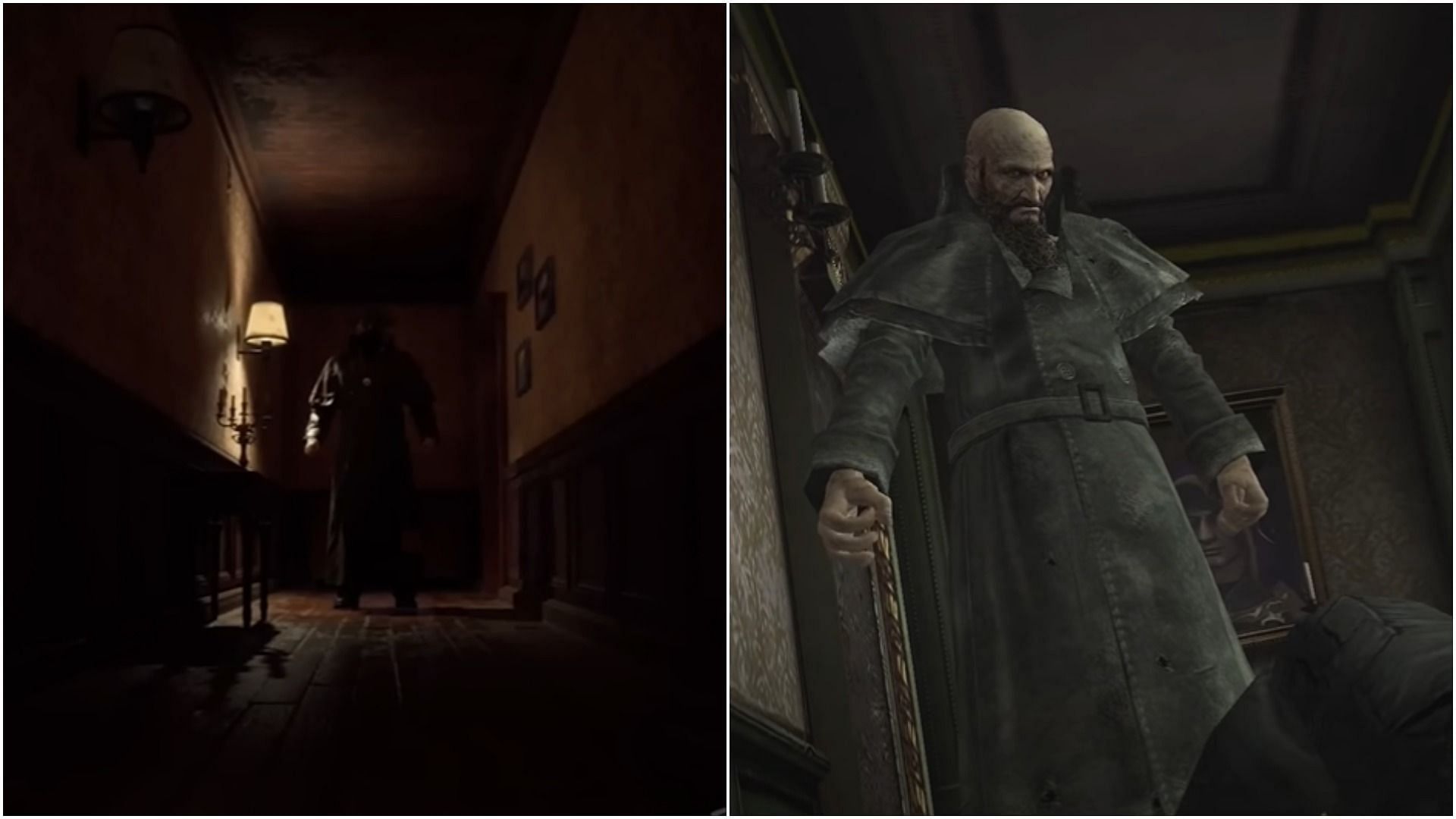 Chief Mendez compared to the original Resident Evil 4 version (Image via Capcom)