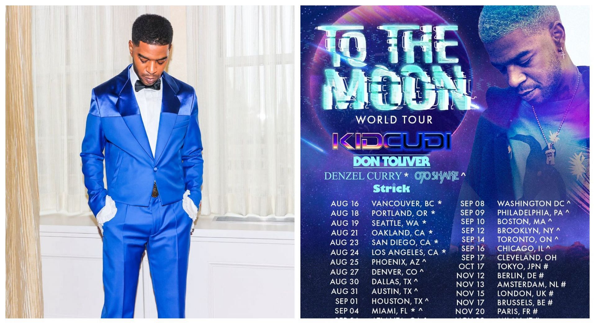 Kid Cudi to commence world tour in August (Image via @KidCudi/Twitter)