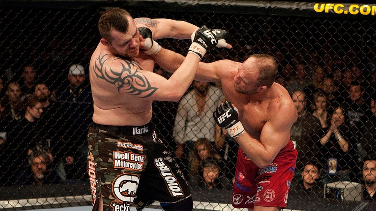Randy Couture&#039;s chances of beating Tim Sylvia at the age of 43 were firmly written off by many fans