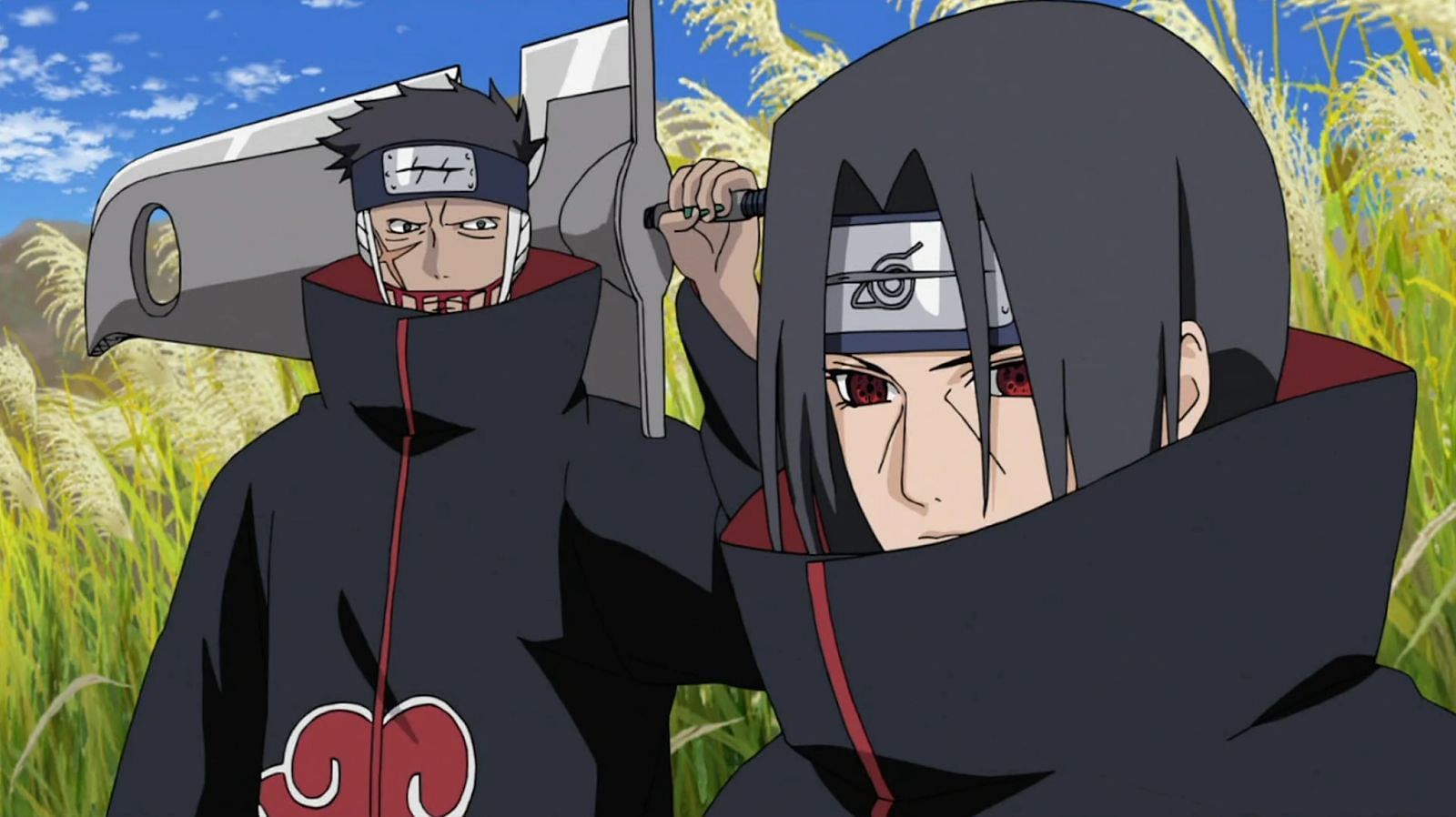Team Akatsuki in Naruto