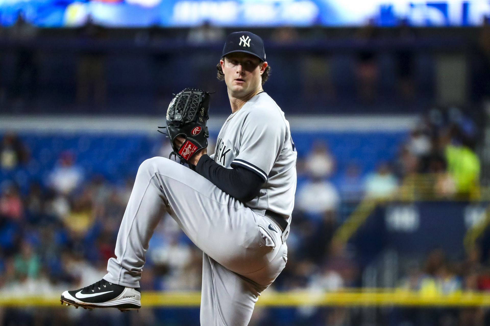 Cole on the mound, New York Yankees v Tampa Bay Rays