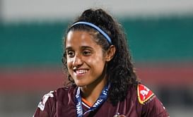 "Ability to equally divide attention between two teams has helped" - Dalima Chhibber on Gokulam Kerala FC's success in both I-League and IWL