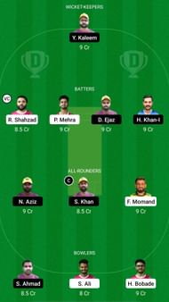 DUB vs AJM Dream11 Prediction - Emirates D20