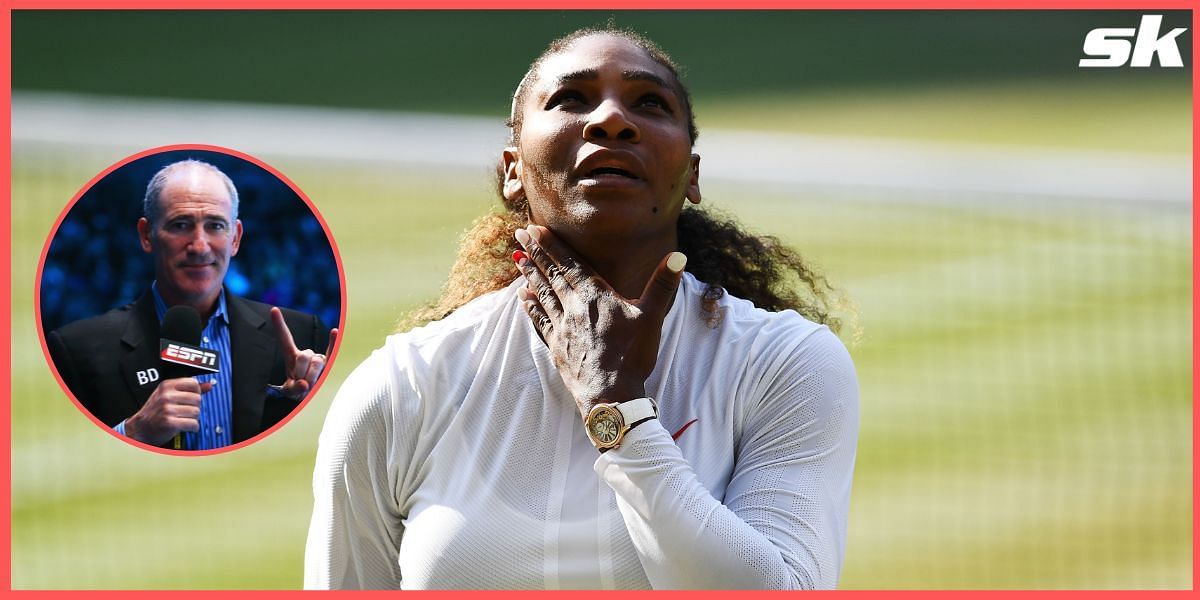 Brad Gilbert speaks about Serena Williams&#039; chances at Wimbledon this year
