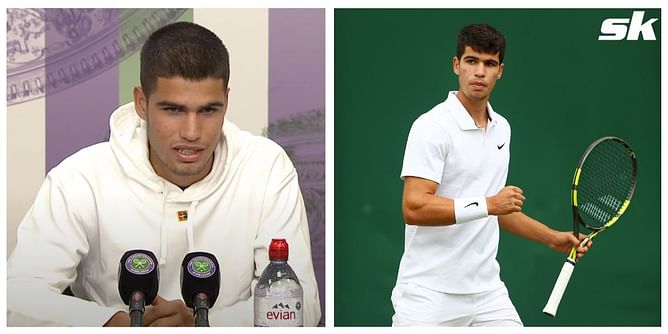 "It's not easy to play on grass, this week is going to be tough for me" - Carlos Alcaraz ahead of Wimbledon 2022