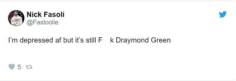 A reaction to Draymond Green&#039;s performance in Game 6