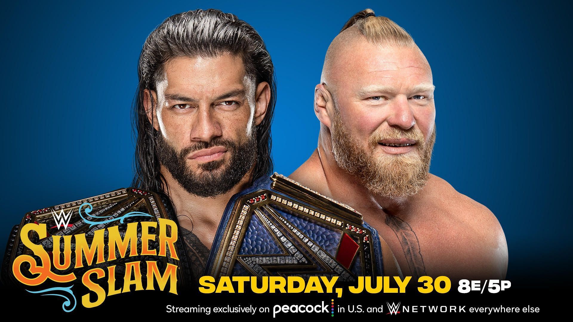 Brock Lesnar and Roman Reigns will wage war at SummerSlam
