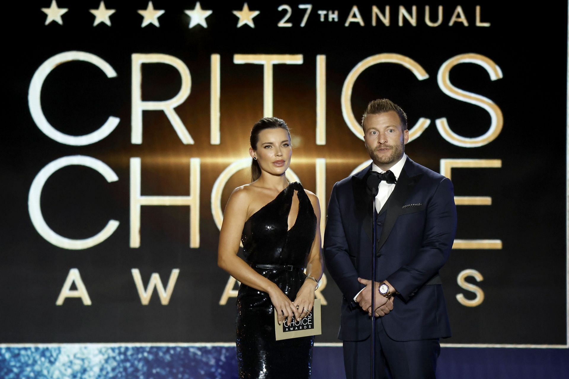 The pair at the 27th Annual Critics Choice Awards - Show