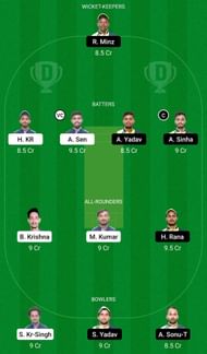 Dream11 Team for Singhbhum Strickers vs Ranchi Raiders - Jharkhand T20 Trophy 2022 Match 20.