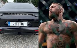 Conor McGregor shares pictures of his father's gleaming new Porsche
