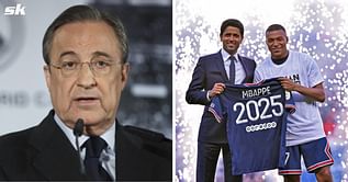 "The poor guy, he must already be sorry" - Real Madrid president Florentino Perez sends message to PSG superstar Kylian Mbappe