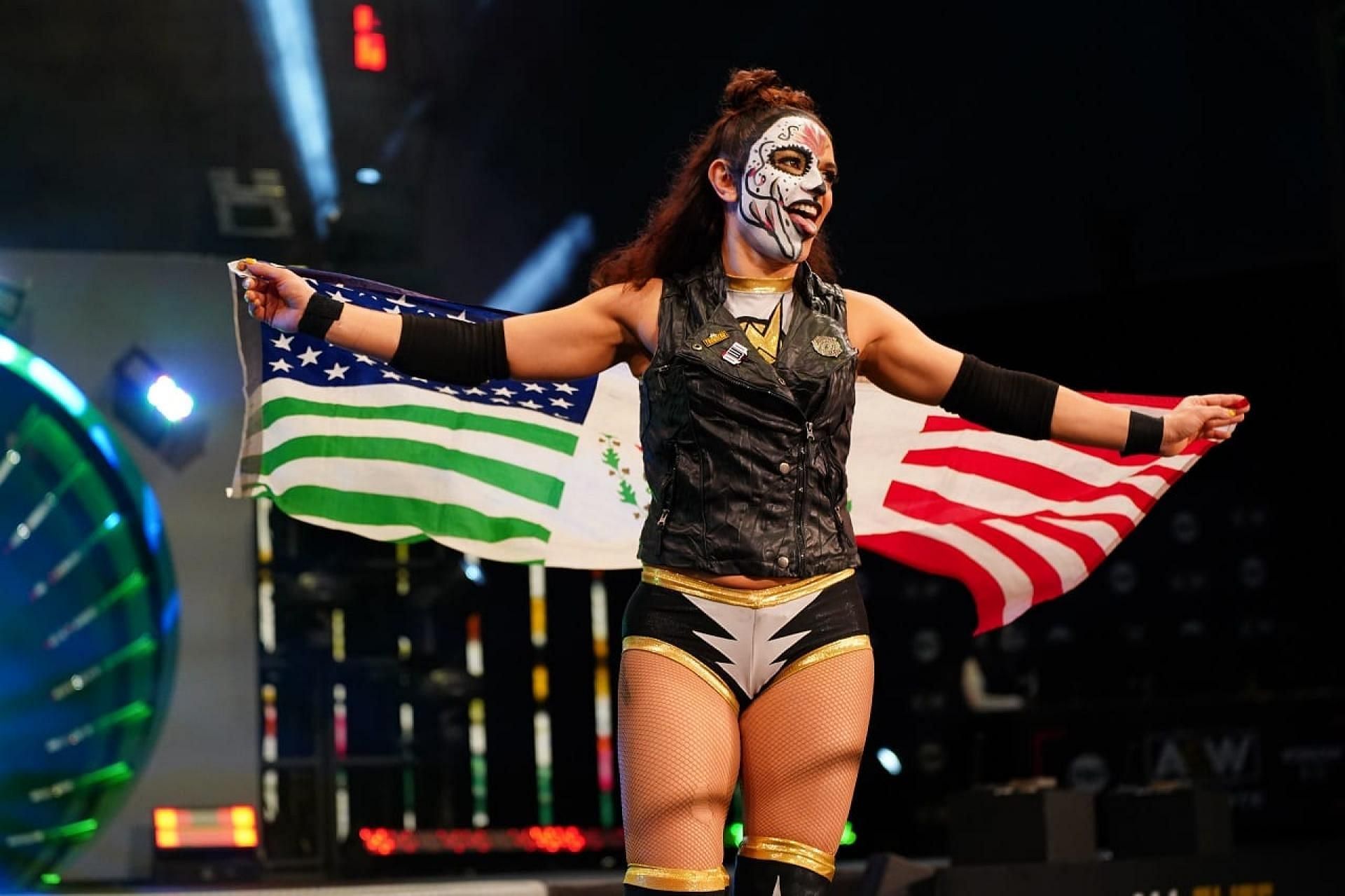 Thunder Rosa joined AEW in 2020