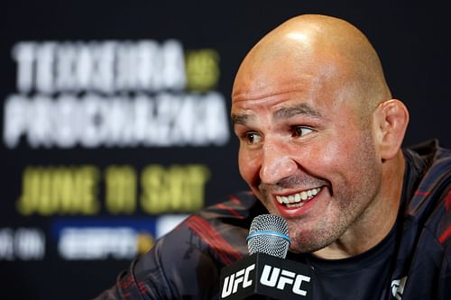 Glover Teixeira at the UFC 275 Media Day