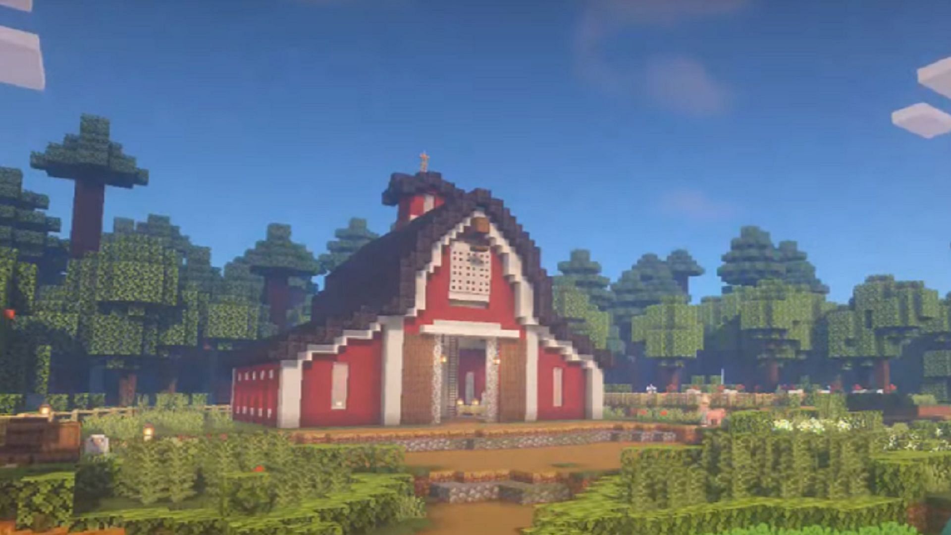 Sometimes traditional designs work best in Minecraft (Image via Mojang)