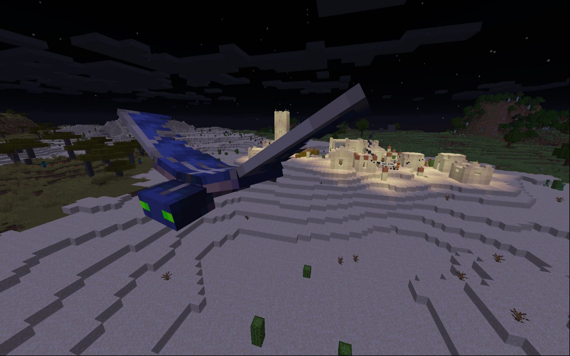 A phantom in Minecraft (Image via Minecraft)