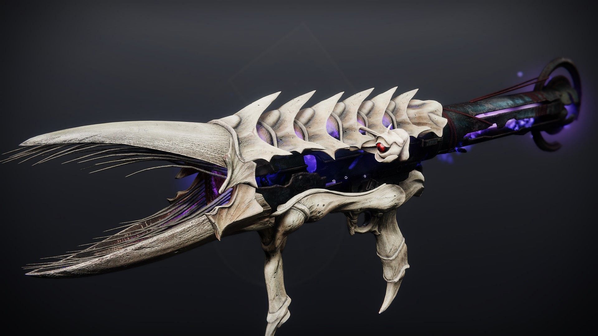 The Dragonbone weapon ornament for Deathbringer (Image via Bungie)