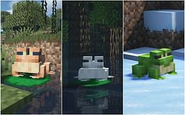 Where to find all three types of Frogs in Minecraft 1.19?