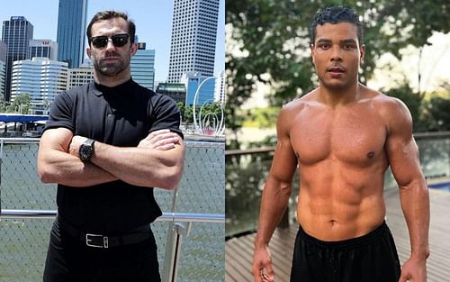 Luke Rockhold (L)discusses his fight against Paulo Costa (R) [Image credits: @borrachinhamma on Instagram]