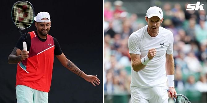 "It's good to see him competing at his favorite tournament, he's won it before; he's playing some exceptional tennis" - Nick Kyrgios on Andy Murray's resurgence at Wimbledon