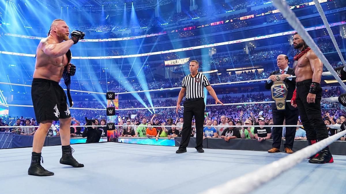 WWE में तीन बार सिंगल्स मैचों में ब्रॉक लैसनर को हरा चुके हैं रोमन रेंस