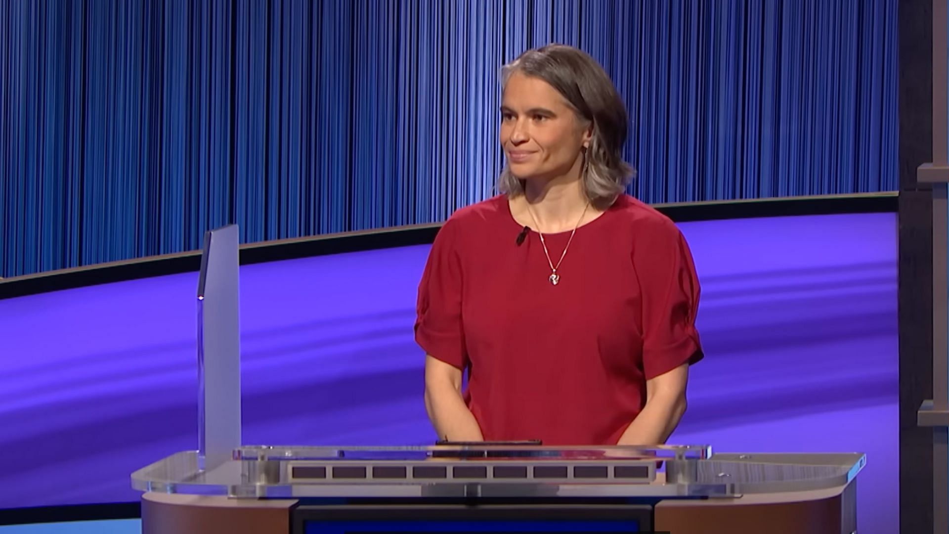 Megan Wachspress: Tonight&rsquo;s winner (Image via Jeopardy)