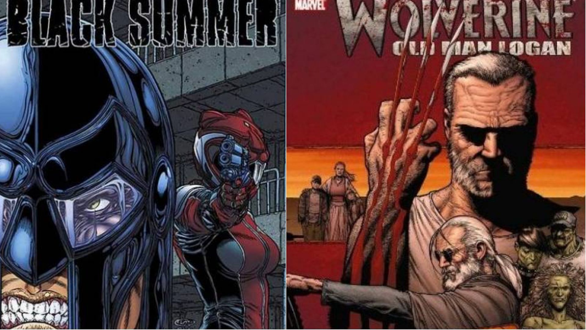 The best comics with the dark storylines (Image via Avatar Press and Marvel)